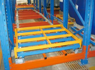 Press-in rack